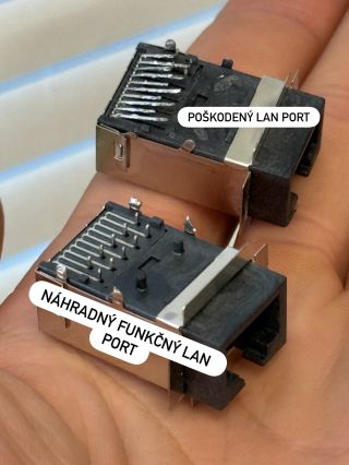 Aj poškodený Lan vstup na Xbox series S patrí medzi servis, ktorý u nás patrí aj napriek zložitej dostupnosti originálnych...